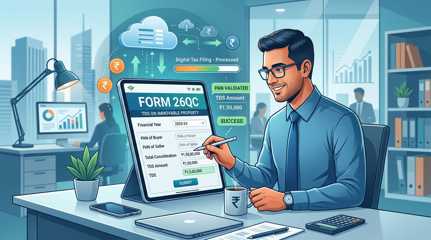 Form 26QC for Rent: Complete Step-by-Step Guide